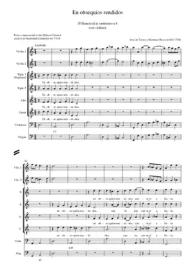 En obsequios rendidos