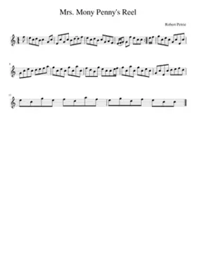 Mrs. Mony Penny's Reel