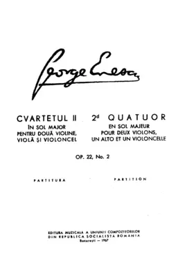 String Quartet No.2 in G major