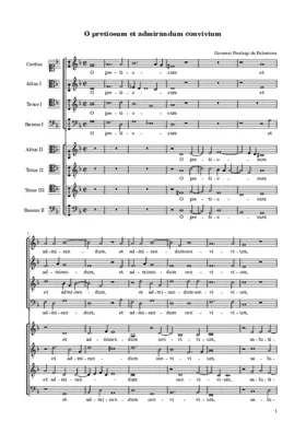 O pretiosum et admirandum convivium