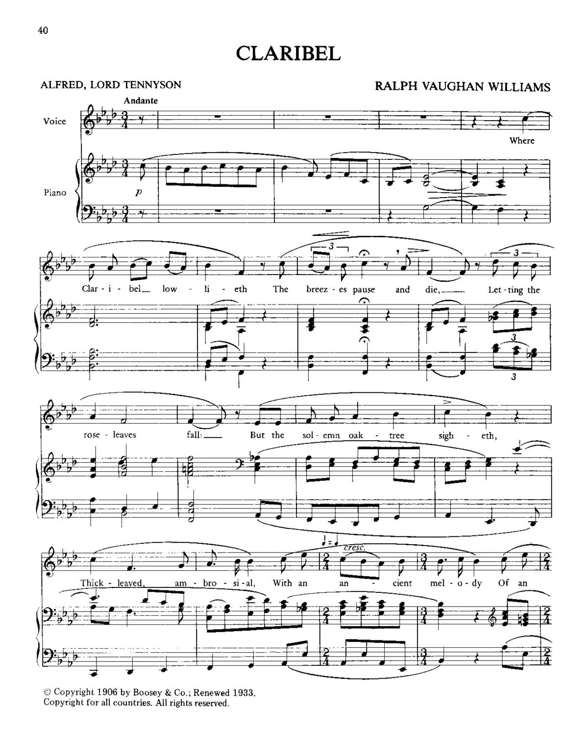 Claribel - Page 1