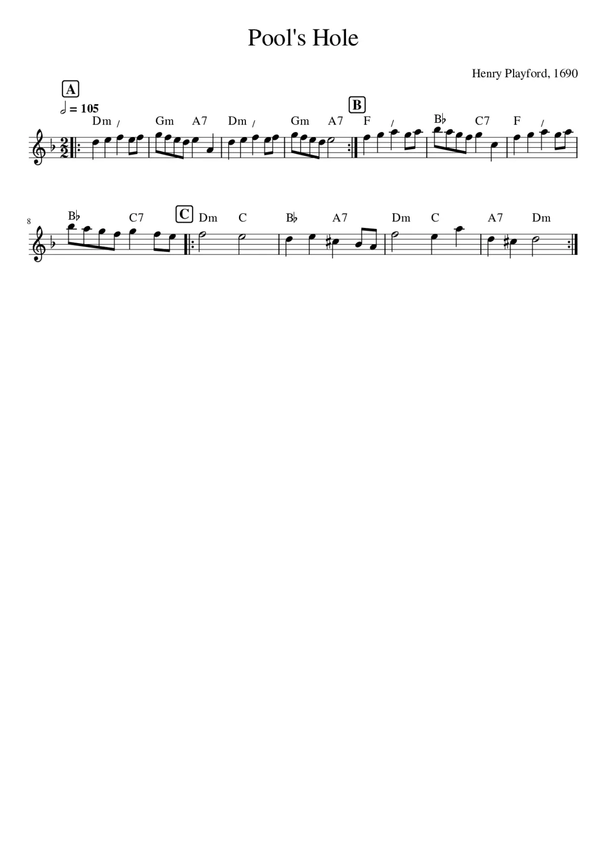 Pool's Hole - Page 1