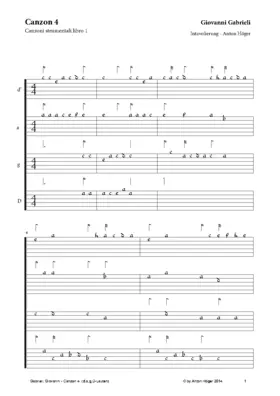 Canzon 4