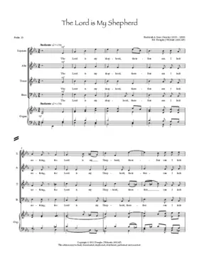 The Lord is my Shepherd