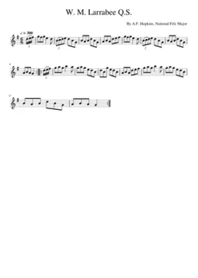 W. M. Larrabee Q.S.