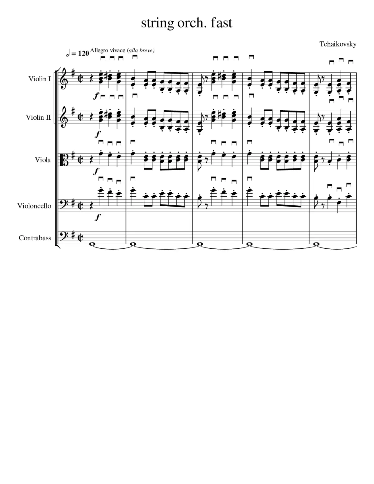Symphony No.5 Op.64 - Page 1