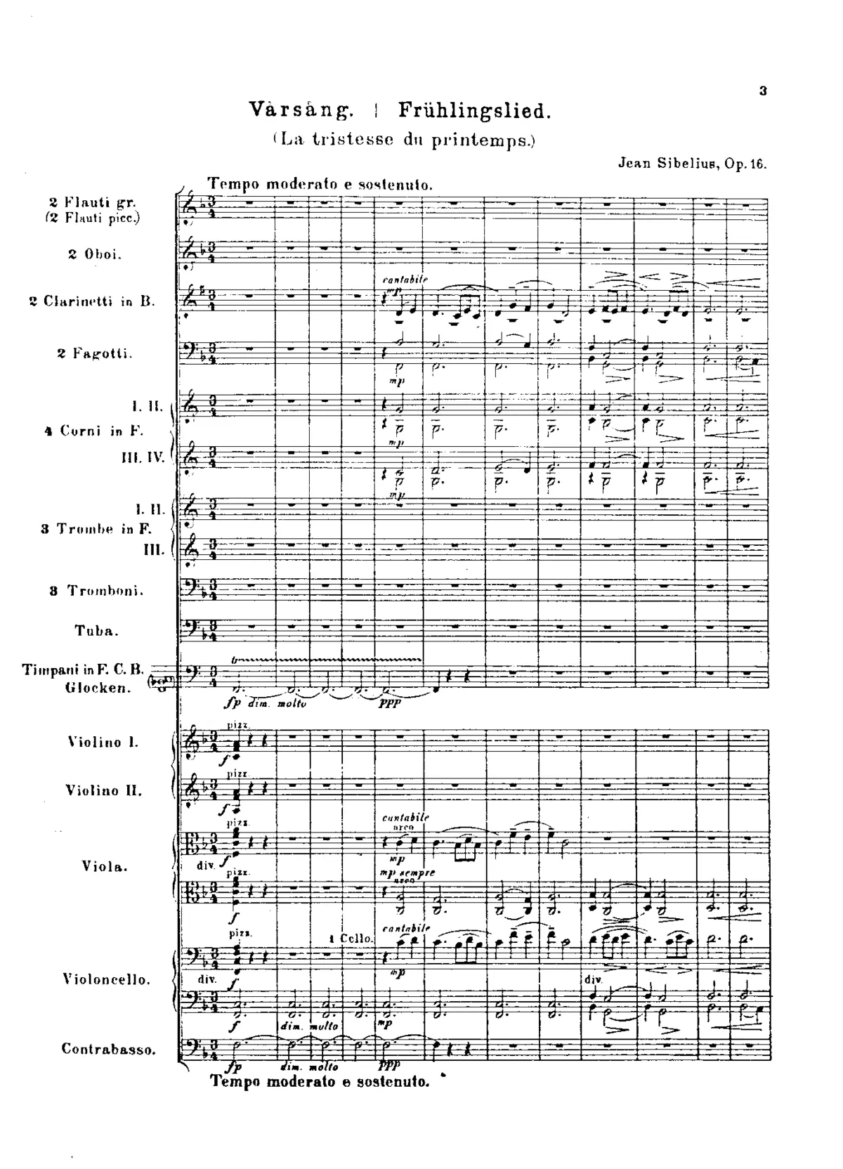 Spring Song - Page 1