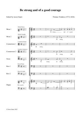 Be strong and of a good courage