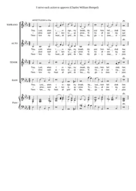 I strive each action to approve