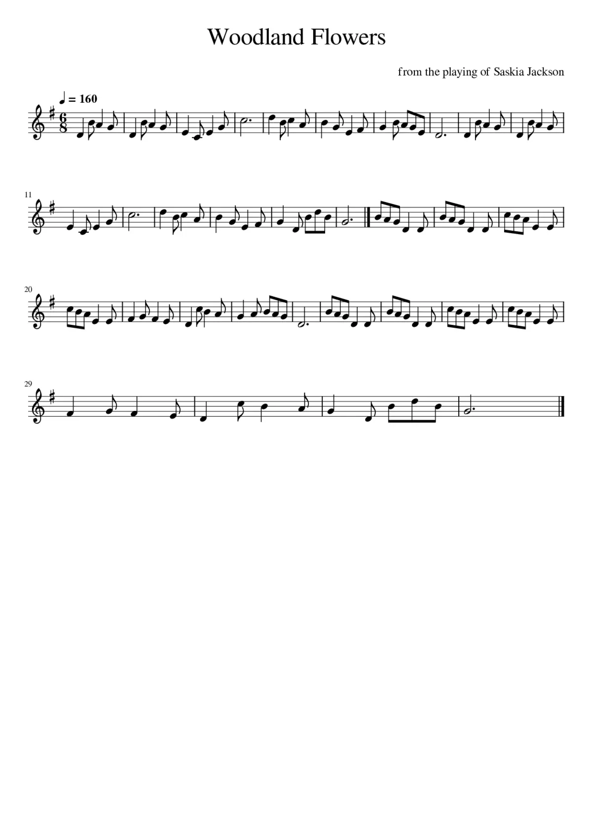 Woodland Flowers - Page 1