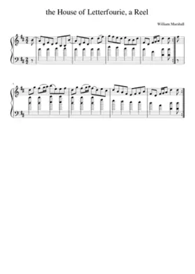 the House of Letterfourie a Reel