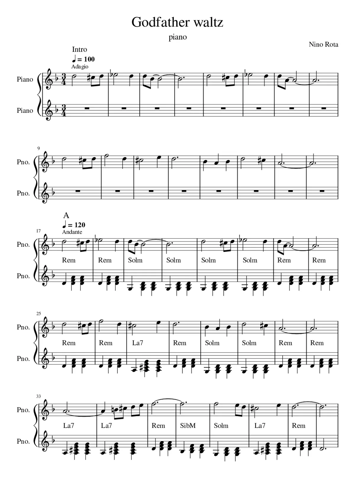 The Godfather - Page 1