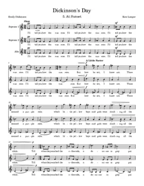 Dickinsons Day: Sunset