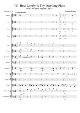 Ein deutsches Requiem Op.45