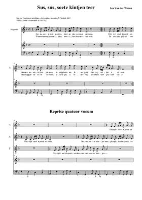 Sus, sus, soete kintjen teer