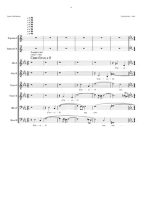 Crucifixus a 8