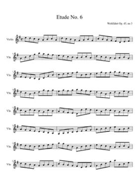 60 Studies for the Violin Op.45