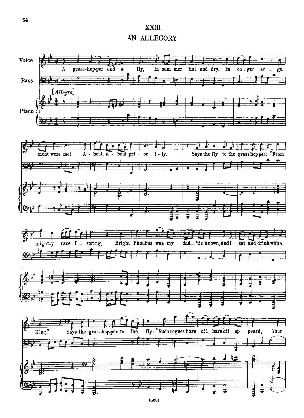 A Grasshopper and a Fly - Page 1