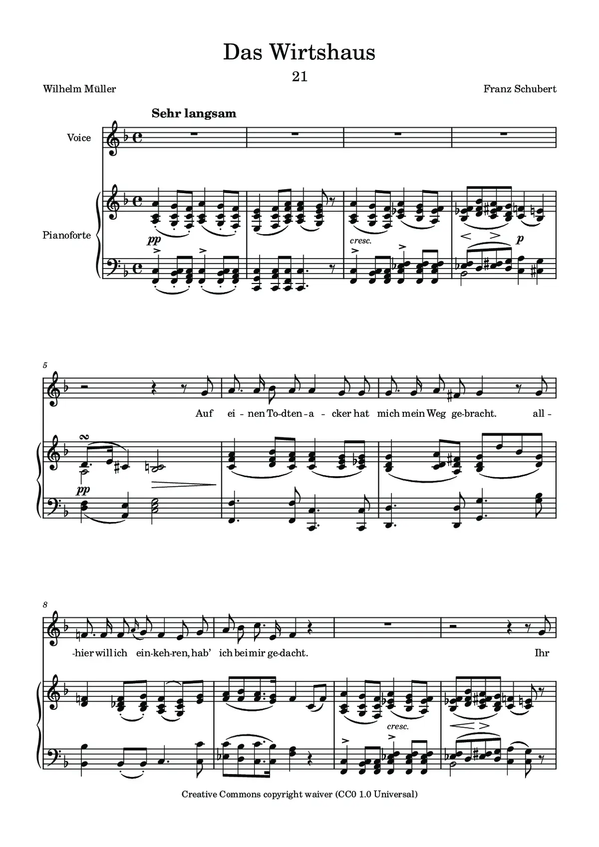 Das Wirthshaus - Page 1