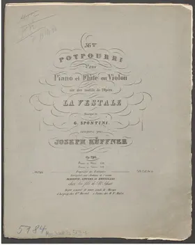 Potpourri for Flute or Violin and Piano No.56