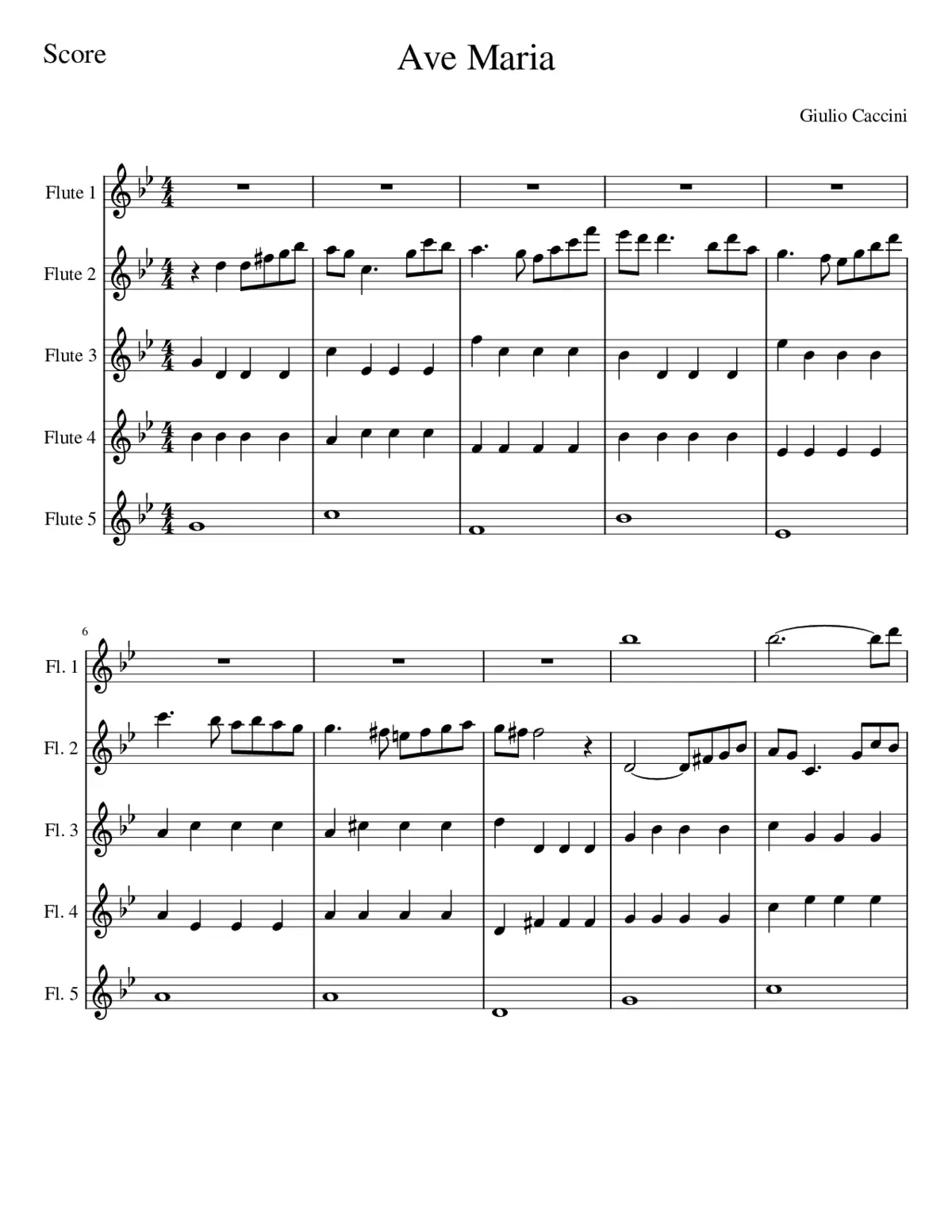 ave maria - Page 1