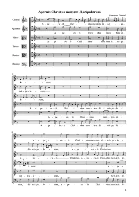 Aperuit Christus mentem discipulorum