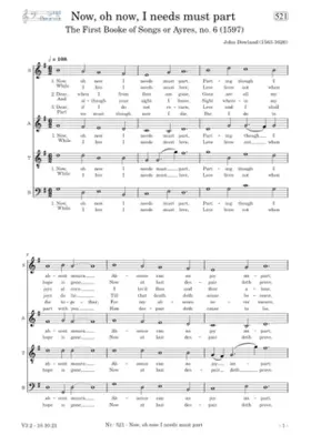 Now oh now I needs must part