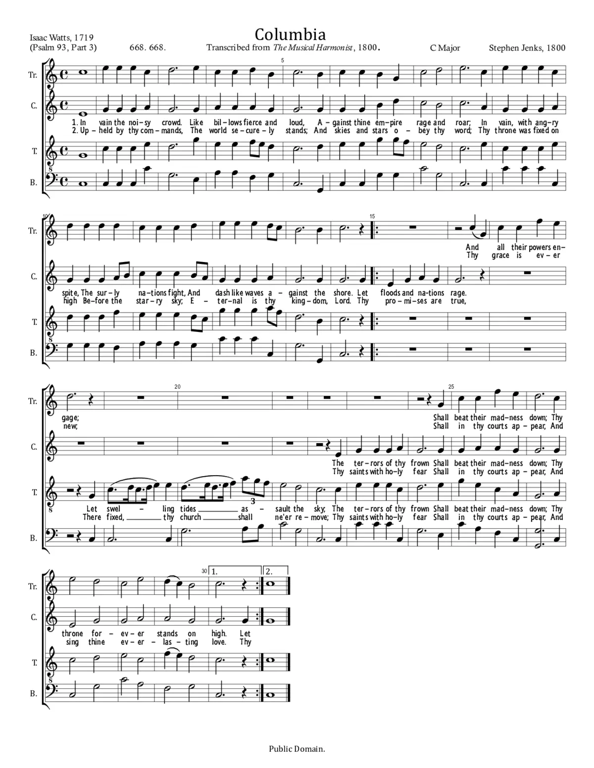Columbia - Page 1