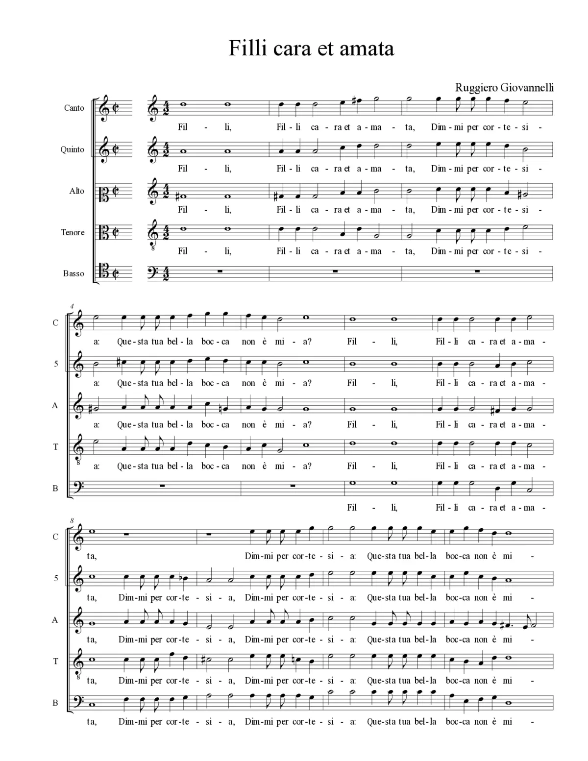 Filli cara - Page 1