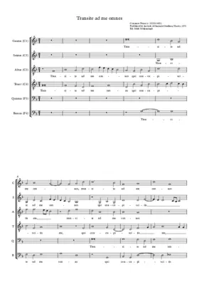 Transite ad me omnes