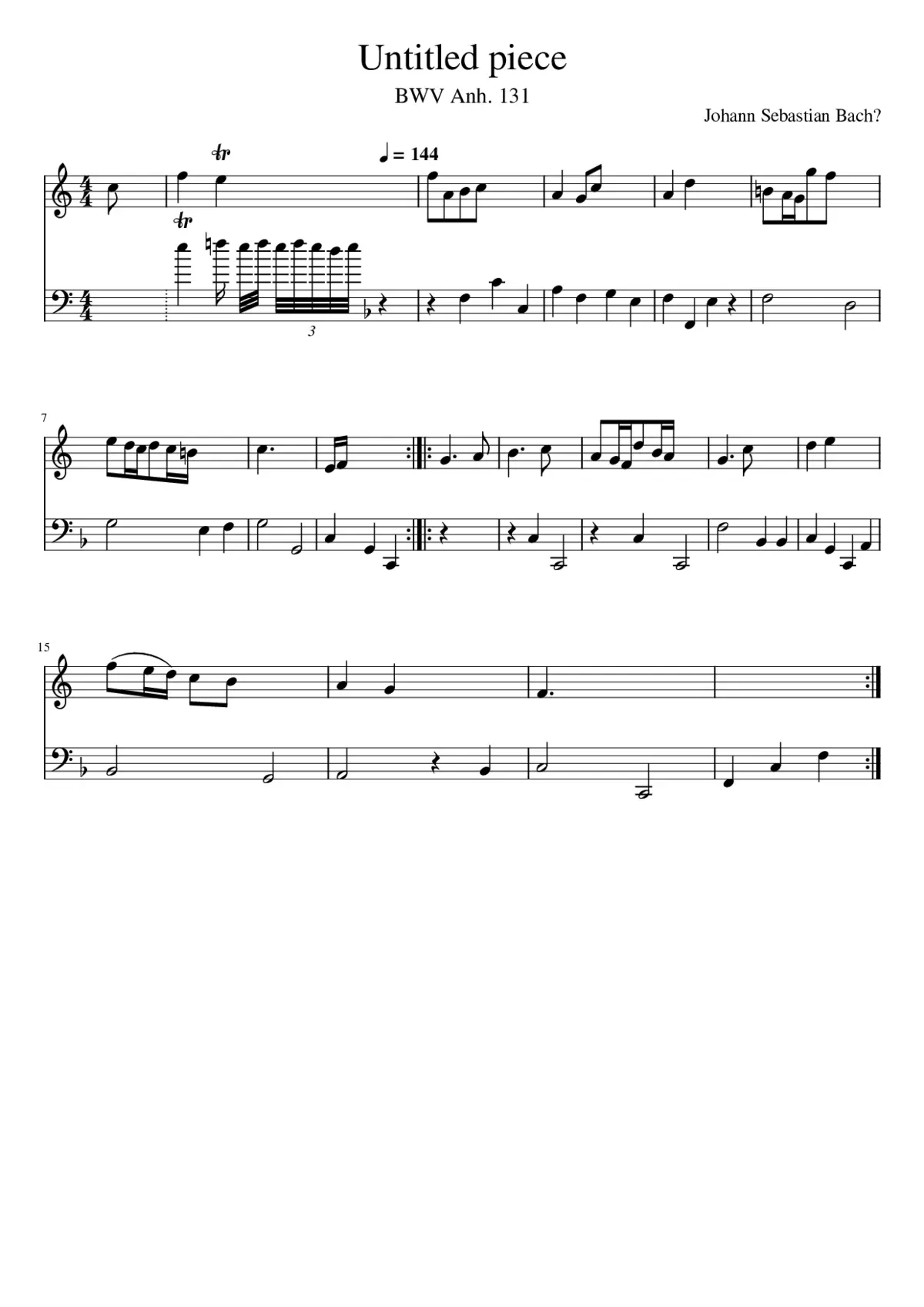 Untitled piece - Page 1