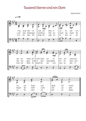 tausend sterne sind ein dom