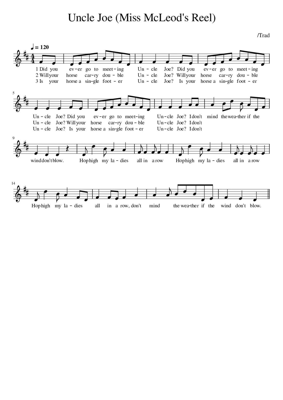 Miss McLeod's - Page 1