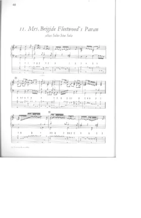 Mrs Brigide Fleetwood's Pavan