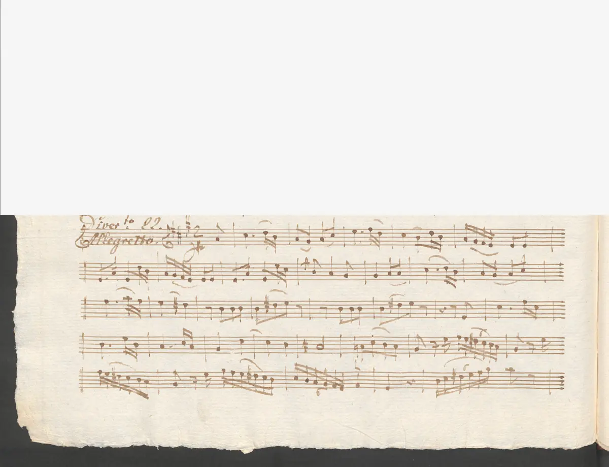 Baryton Trio in A major - Page 1