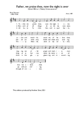 Father, we praise thee