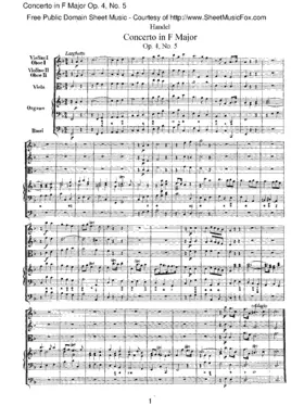 Organ Concerto in F major