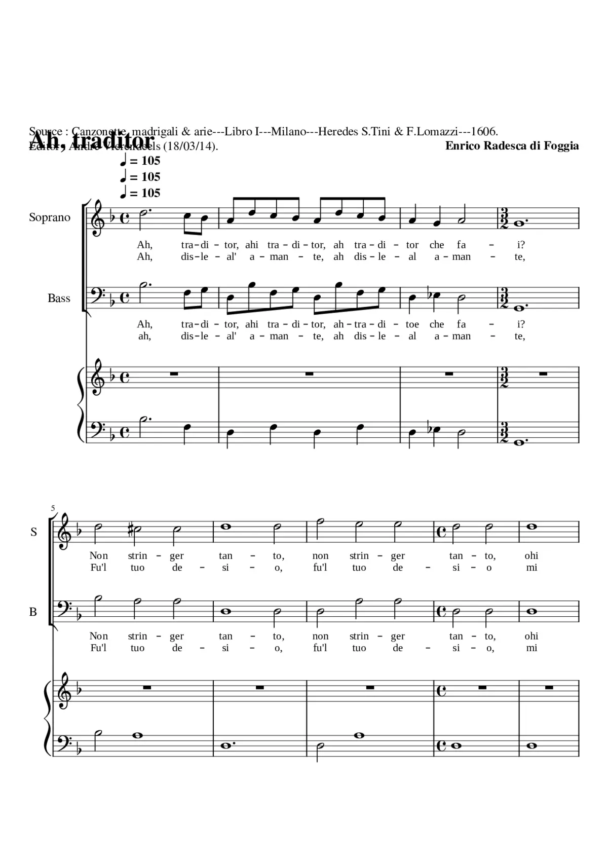 Ah traditor - Page 1