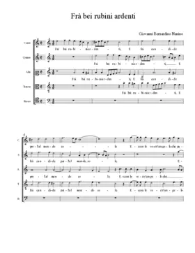 Frà bei rubini ardenti