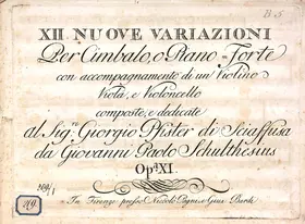 12 Variations on Marlborough's Air