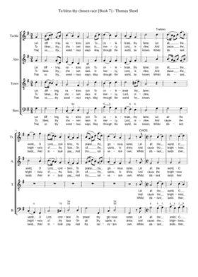 To bless thy chosen race