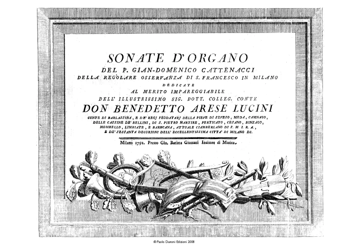 24 Sonate d'organo - Page 1