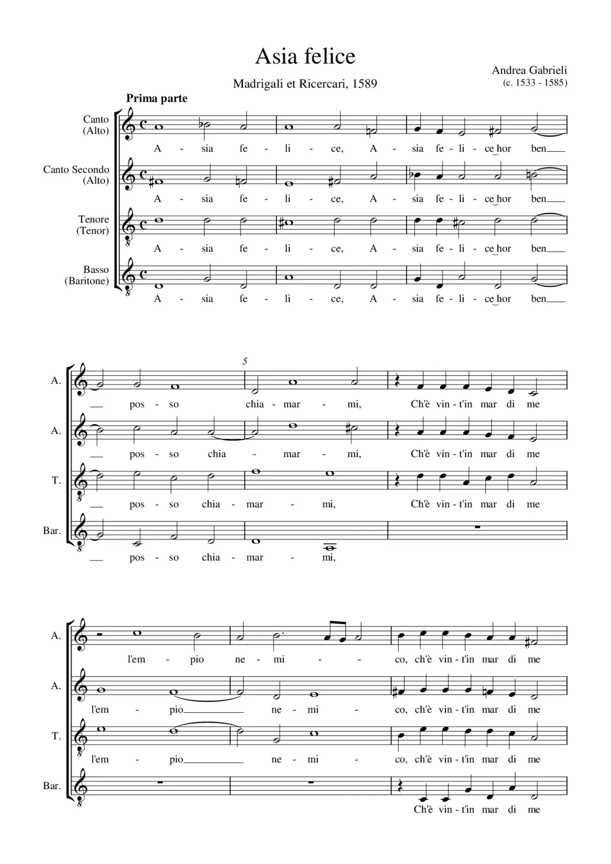 Asia felice - Page 1