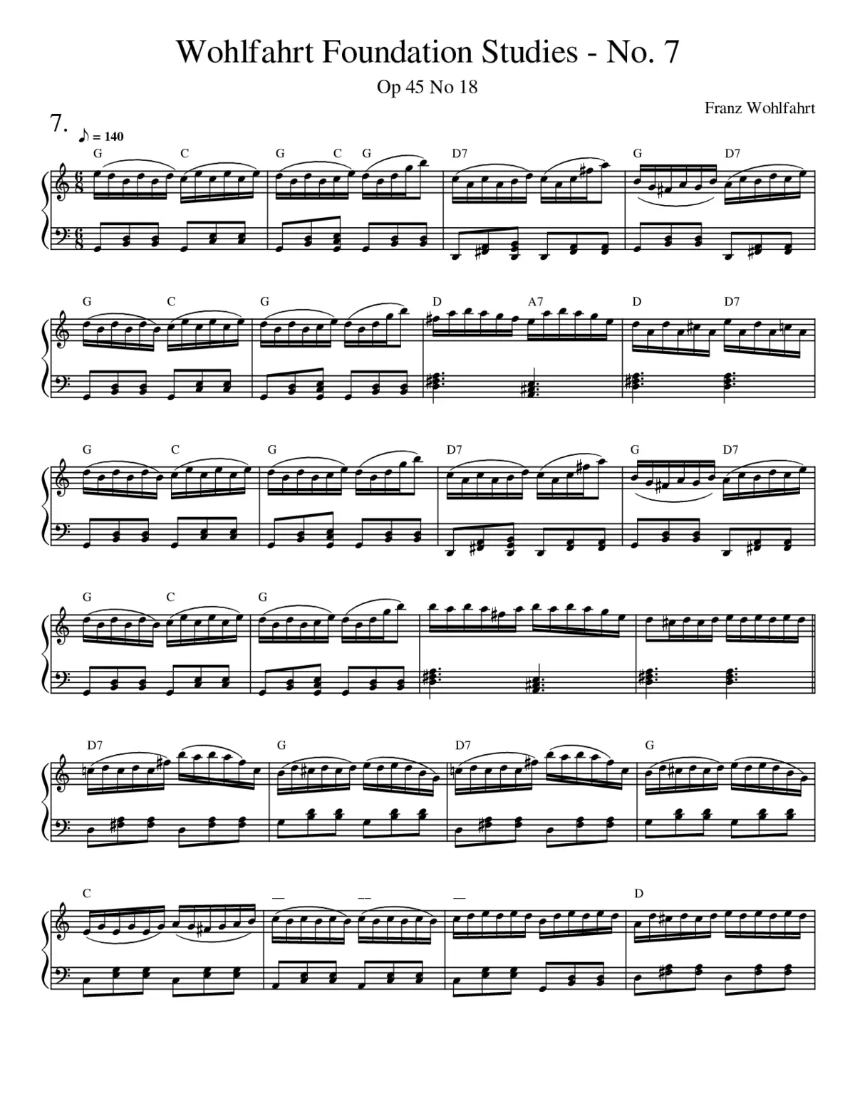 60 Studies for the Violin Op.45 - Page 1