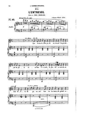 Deux chansons parisiennes