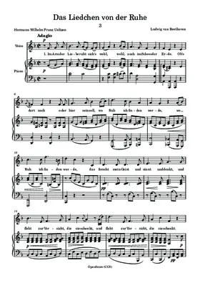 Das Liedchen von der Ruhe