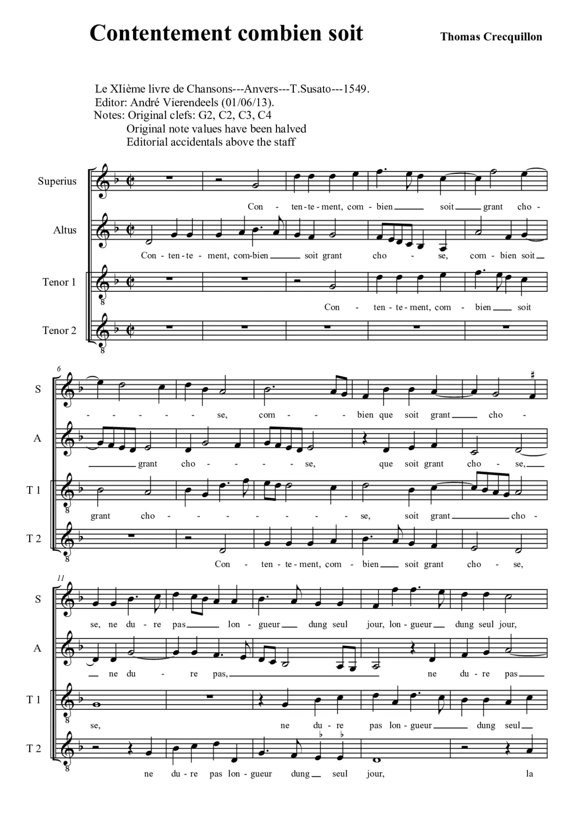 Contentement combien soit - Page 1