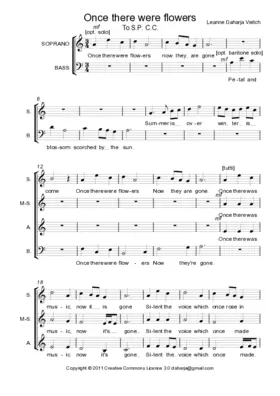 Once there were flowers