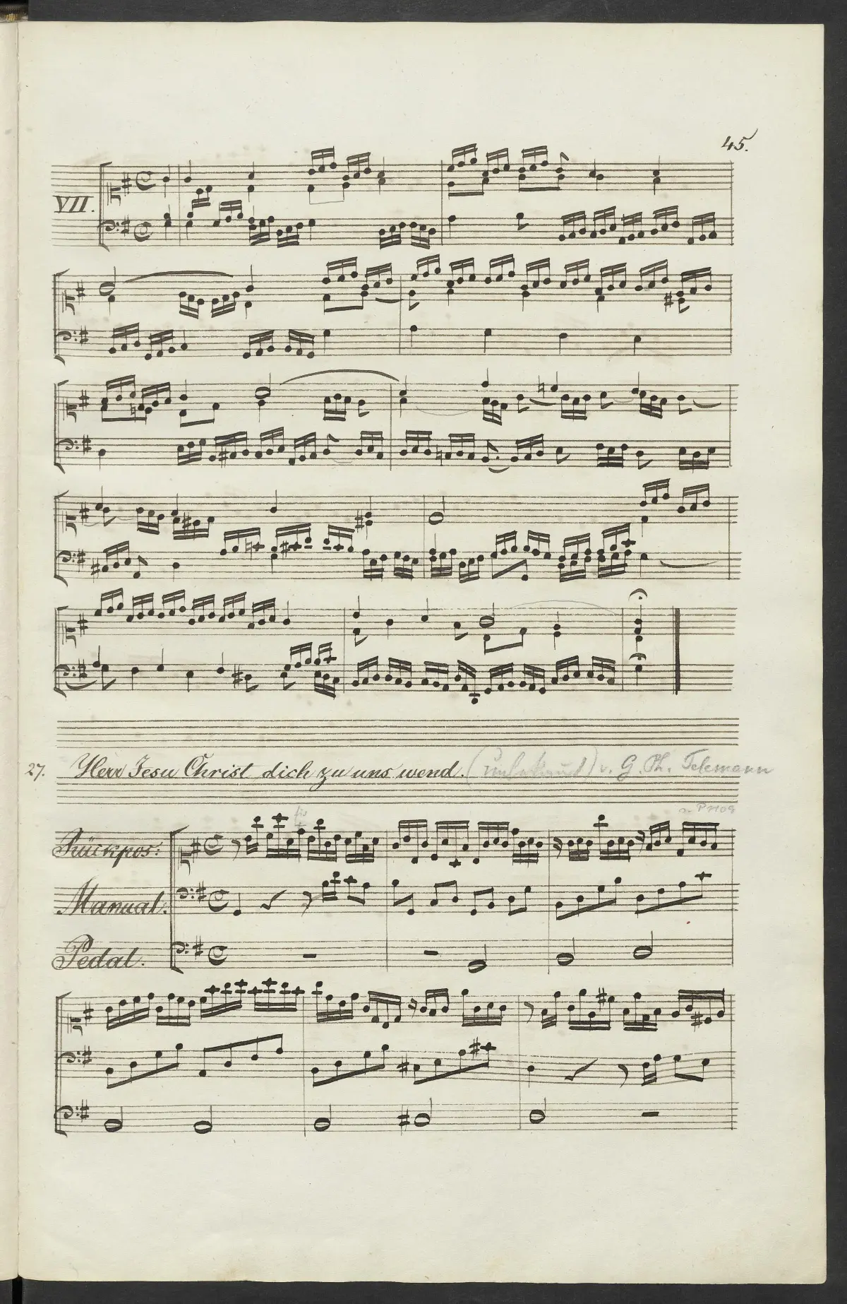 Herr Jesu Christ dich zu uns wend (Alio modo) - Page 1