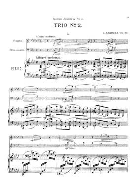 Piano Trio No.2